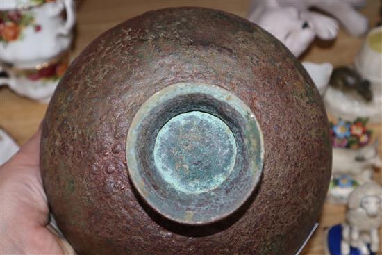 A 13th century Khorossan bowl and cover diameter 18cm